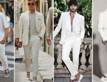 All white party outfits for men