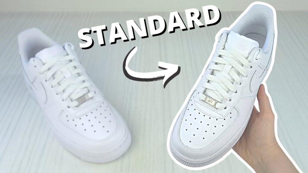 How to Lace Air Force 1