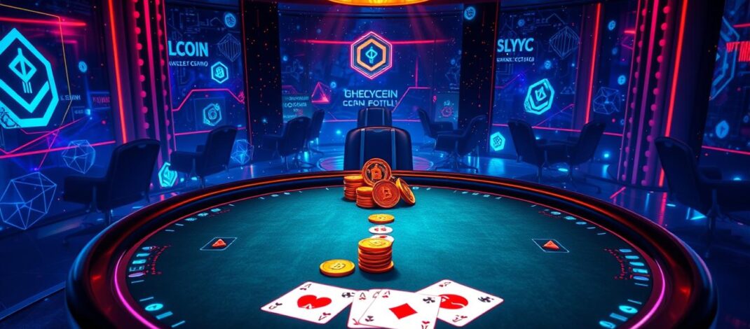 Play Crypto Poker at a Blockchain Casino with No KYC